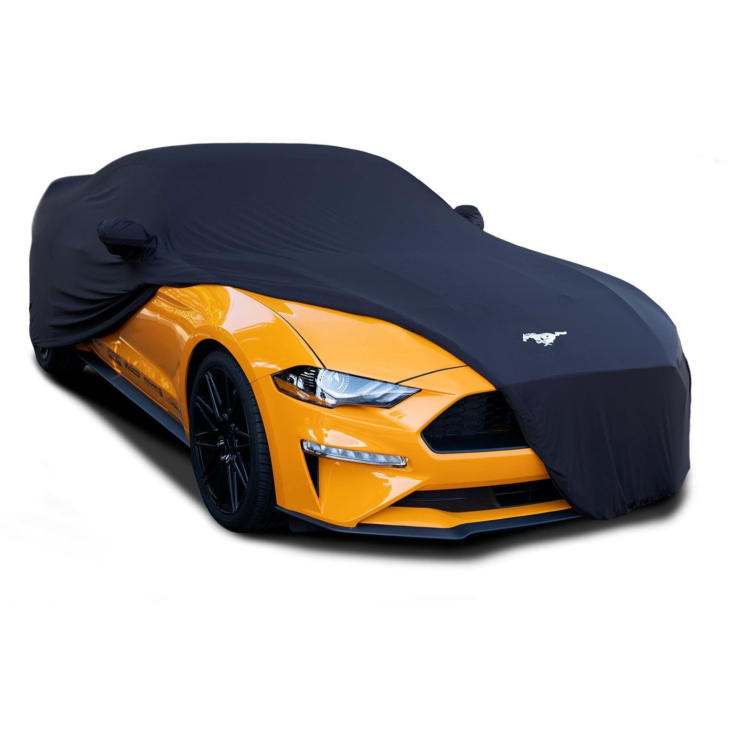 Ford Mustang 2005-2014 (5th Gen) SuperStretch Black indoor Car Cover w –  Holda